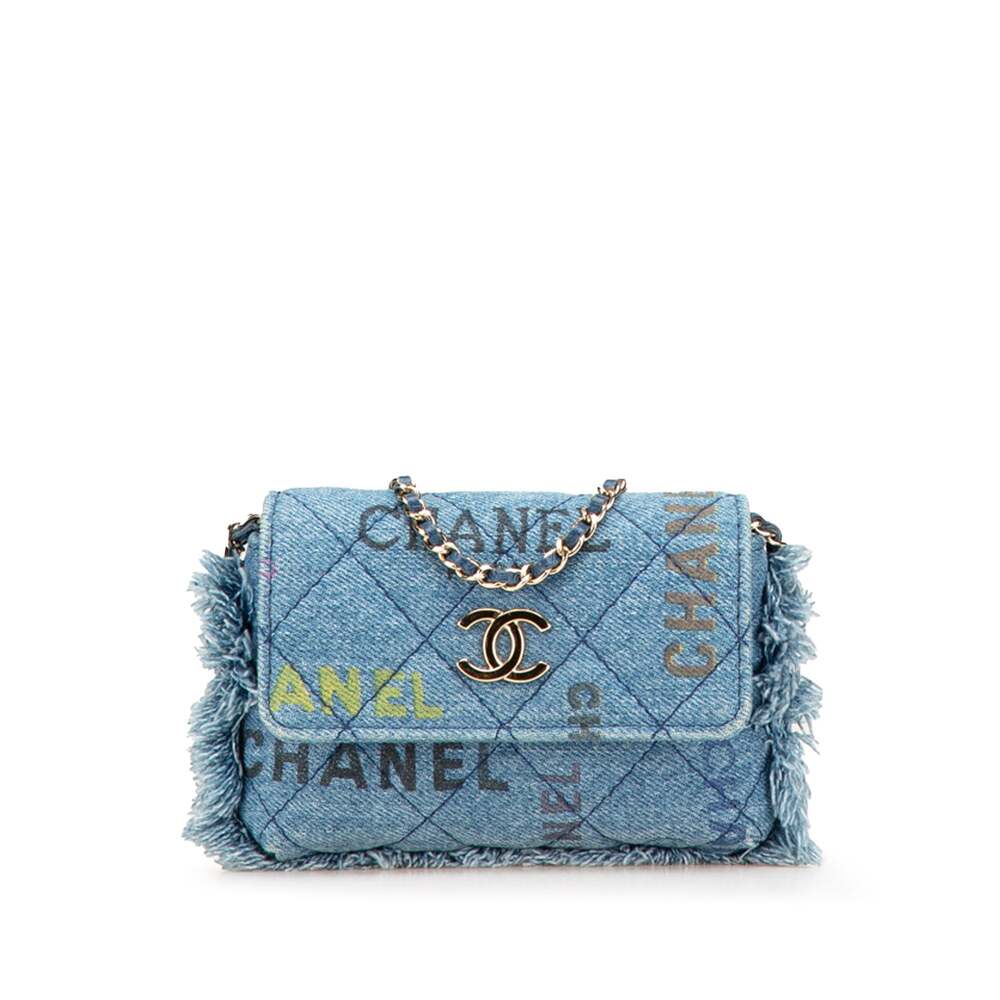 Chanel Denim Mood Flap Clutch With #365897C24B